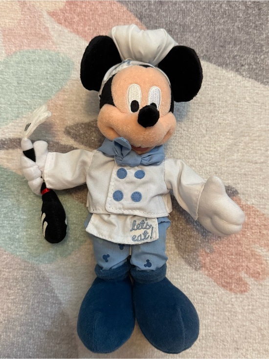 Disney Other - Vintage Disney Parks Chef Mickey Plush